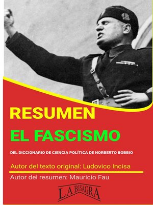 cover image of Resumen de El Fascismo de Ludovico Incisa
